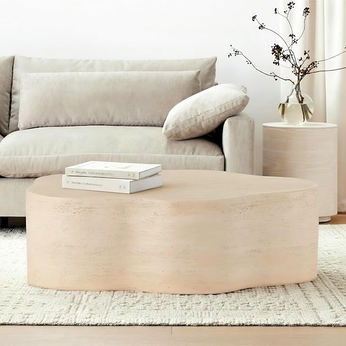 Christopher Knight Home Rhett Cloud-Shaped Lightweight Concrete Coffee Table by ChristopherKnightHome