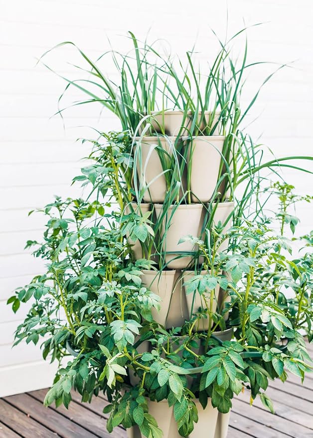 Greenstalk Patented Large 5 Tier Vertical Garden Planter - Image 9