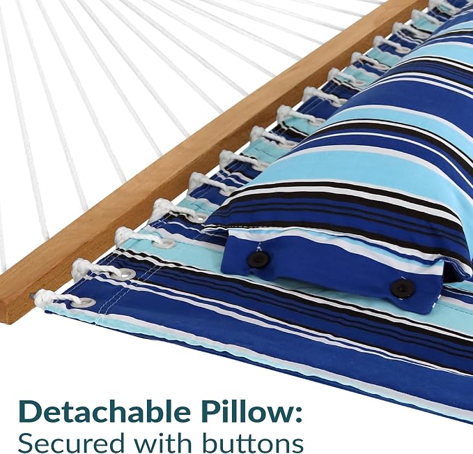 Sunnydaze Quilted Outdoor Hammock - Image 5