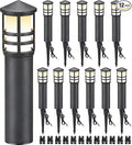SUNVIE 12-Pack Low Voltage Landscape Pathway Lights 3W Outdoor Landscape by SUNVIE