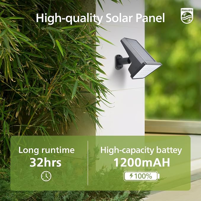 Philips 2 Packs Solar Spot Lights Outdoor Waterproof, 28 LED 7500K Solar - Image 4