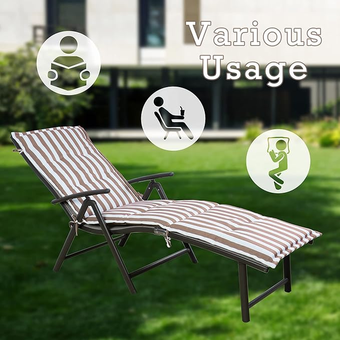 Kozyard Cozy Aluminum Reclining Lounge Chair - Image 6