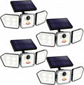 Bionic Flood Light 4 Pk Solar Lights Outdoor Waterproof, Ultra Bright 89 LEDs by BellHowell