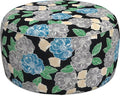 LVTXIII Outdoor Inflatable Ottoman, Fade-Resistant Round Footrest Stool D31”x by LVTXIII