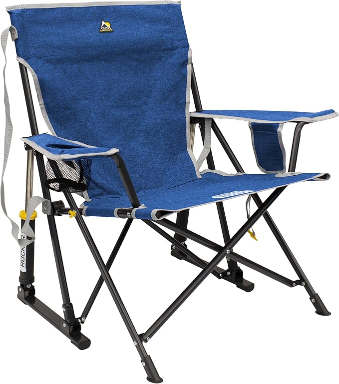 GCI Outdoor Kickback Rocker Camping Chair | Portable Folding Rocking Chair by GCIOUTDOOR