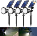 Solar Spot Lights Outdoor, 36 LEDs 1000LM Adjustable Solar Lights Outdoor by Unknown