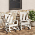 HDPE Rocking Chair Outdoor Set of 2 by Garvee