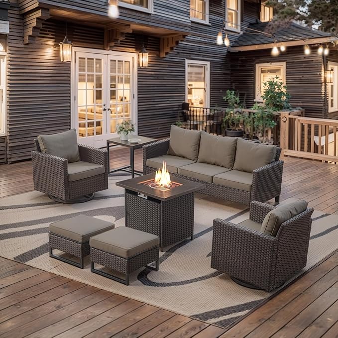 Belord 7 Pieces Patio Furniture Set by Belord