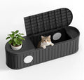 DRATO Outdoor Storage Box, Resin Deck Storage Box Waterproof Patio Storage Box by DRATOprovidesawarmandcozy
