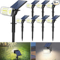 102 LED Solar Spot Lights Outdoor Waterproof IP65, Adjustable Landscape by WENATY