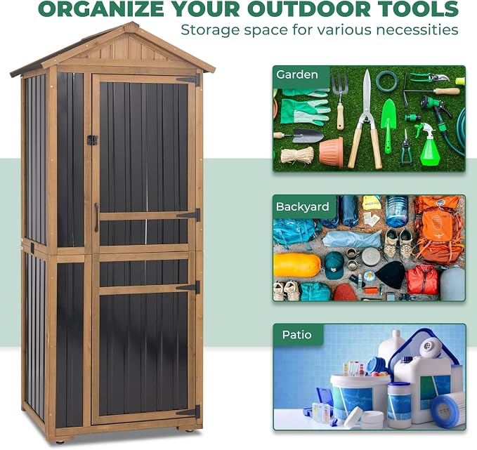 Large Outdoor Storage Cabinet - Image 5