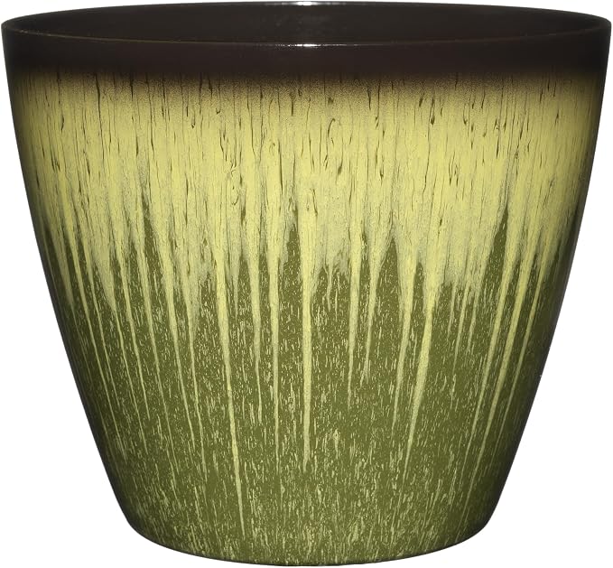 Classic Home and Garden Vogue Planter Pots w/Pottery Quality Finish by ClassicHomeandGarden