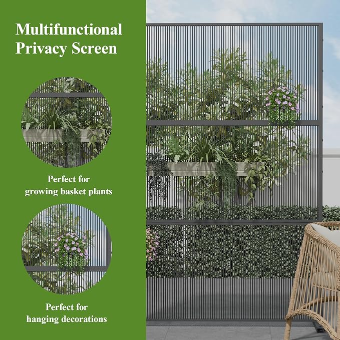 Casaphoria Metal Privacy Screen Outdoor - Image 4