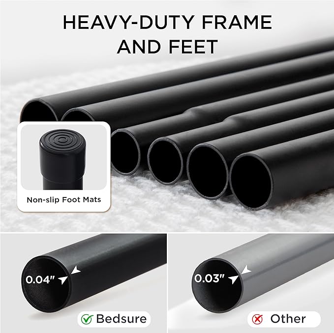 Bedsure Outdoor Elevated Dog Bed Large Sized Dog, Portable Indoor & Outdoor - Image 4