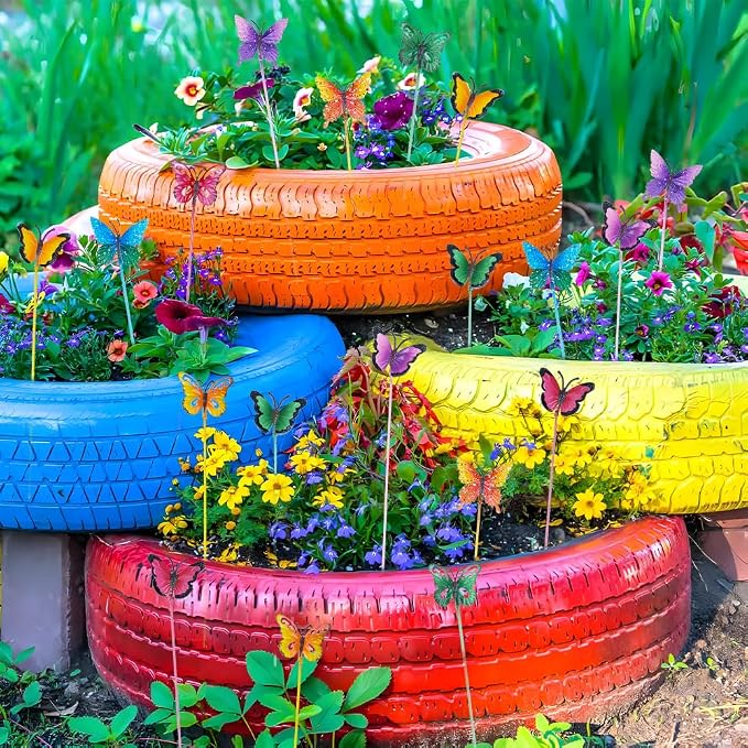 hogardeck Garden Decor for Outside, Yard Art Garden Decorations for Outdoor - Image 6