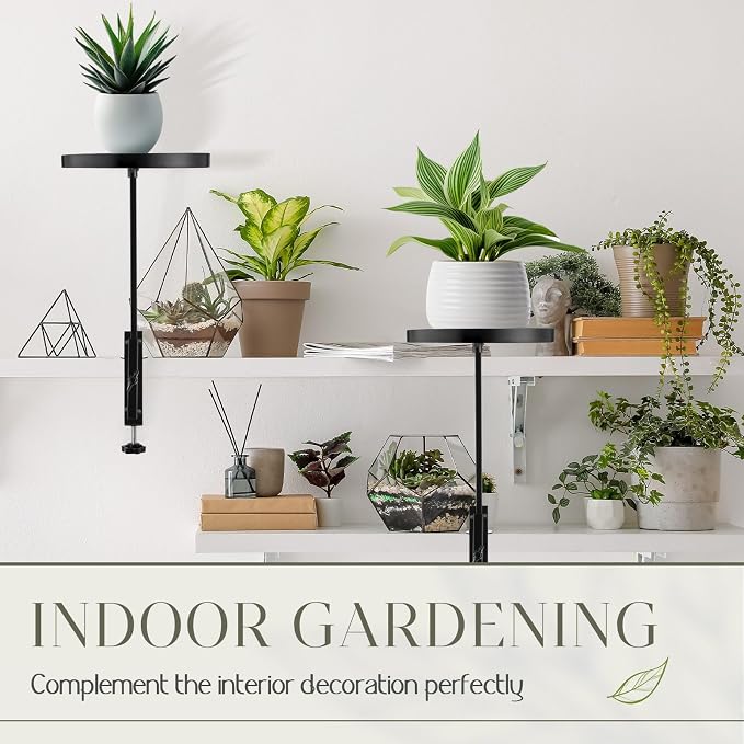 1 Pcs Window Sill Plant Shelf 5.7''D x 12.4''H Adjustable Window Shelf - Image 7