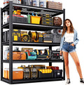78" H Garage Shelving Heavy Duty Storage Shelves, Adjustable Metal Shelving Unit by Unknown