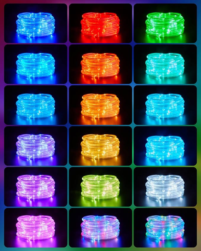 Minetom Color Changing Rope Lights Outdoor - Image 3