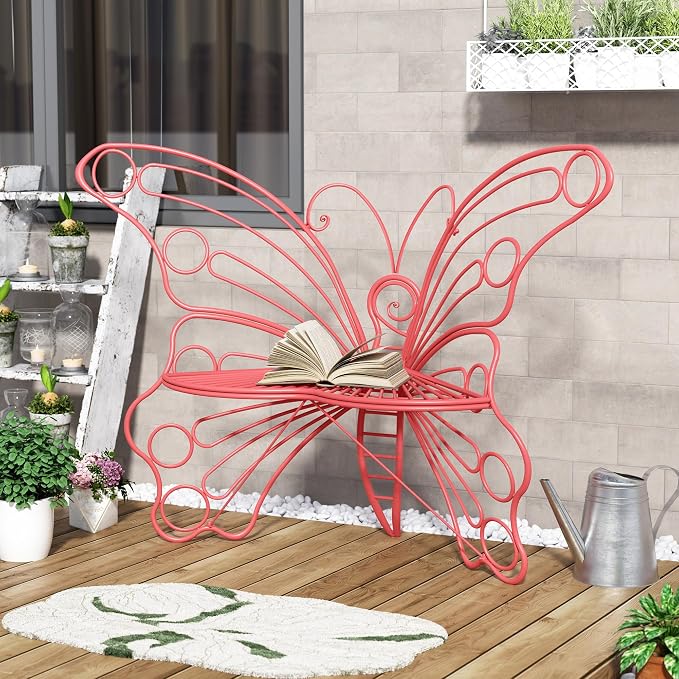 50 Inches Outdoor Bench, Garden Bench - Image 6