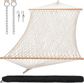 SUNCREAT Hammocks Traditional Rope Double Hammock by SUNCREAT