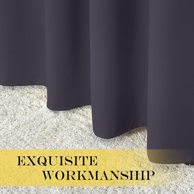 NICETOWN Room Darkening Short Curtain 54 inches Long - Image 6