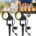 Dusk to Dawn Outdoor LED Spotlight, Outdoor Landscape Lighting by CREPOW
