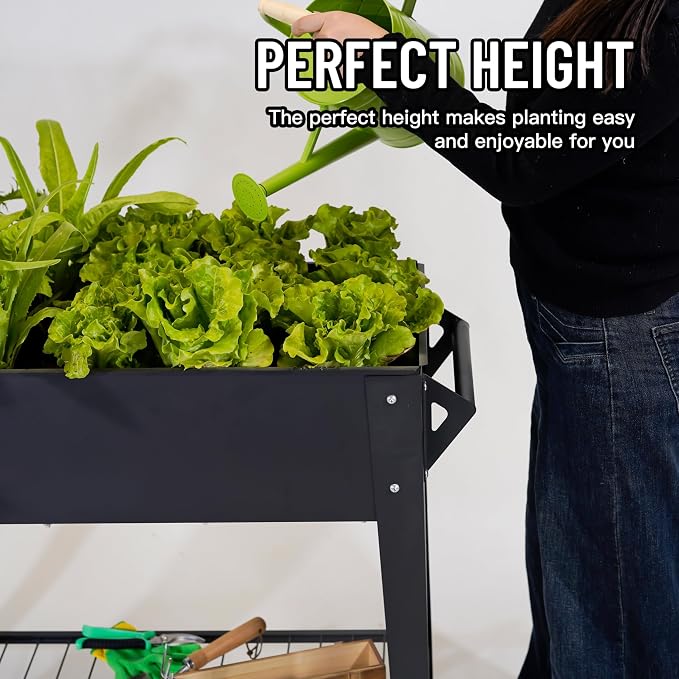Elevate 32" Tall Raised Garden Bed Outdoor - Image 2