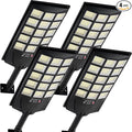 Solar Lights Outdoor Waterproof, 6500K Dusk to Dawn Solar Street Light Motion by Aqraou