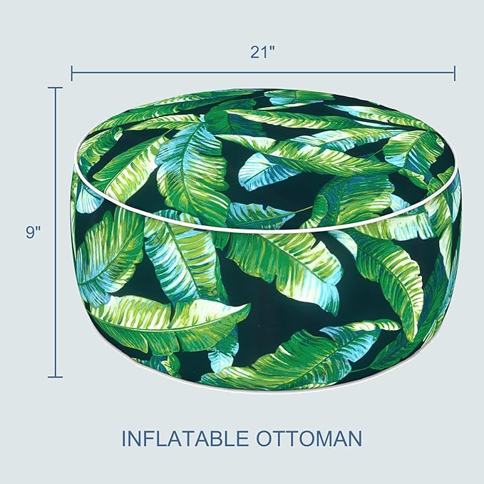 LVTXIII Indoor/Outdoor Inflatable Ottoman - Image 3