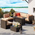 Vongrasig 7 Piece Patio Furniture Set by Vongrasig