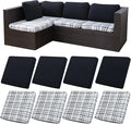 8Pcs Stretch Patio Cushion Covers, Outdoor Couch Covers Replacement, Outdoor by BIETYONE