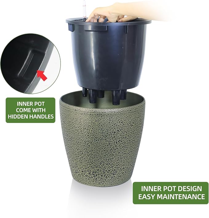 Dexceder 18x17 Self Watering Planter - Image 4