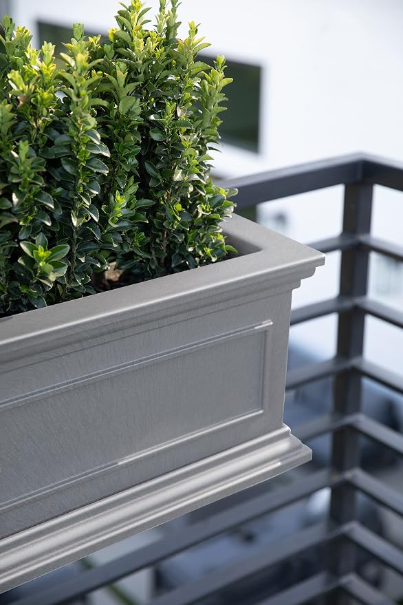 Veradek Brixton Series Plastic Railing Planter - Image 7