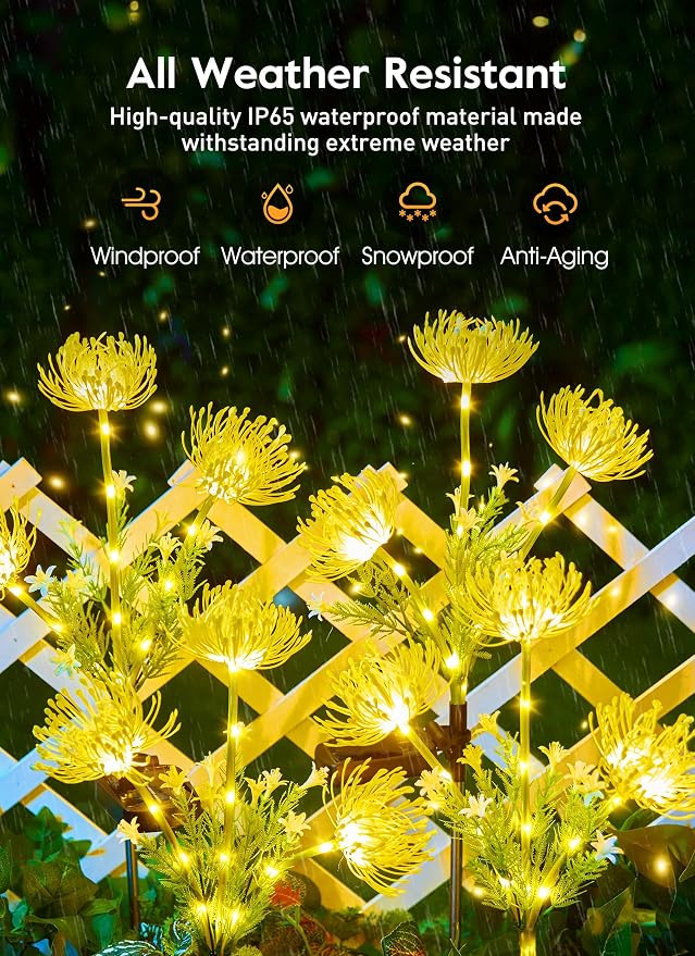 Brightown Outdoor Solar Garden Lights - Image 5