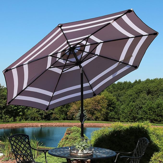 Sunnydaze Outdoor Patio Umbrella - Image 6