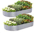 Galvanized Raised Garden Bed, Raised Beds by AmazStove