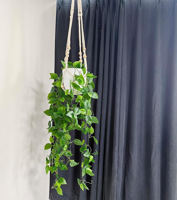 Comtelek 2 Packs Fake Hanging Plant - Image 6