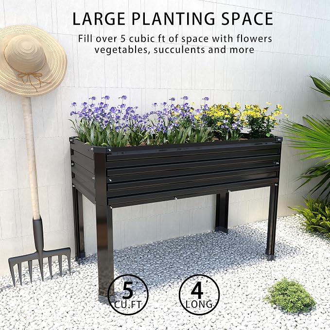 2PCS Galvanized Raised Garden Bed - Image 4