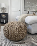 S & L Homes Pouf Ottoman by SLHOMES