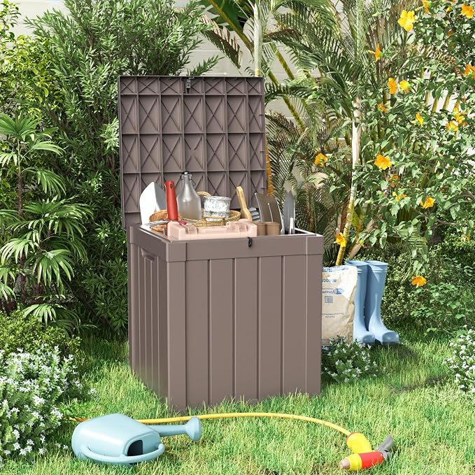 ROJIK 57 Gallon Outdoor Storage Housing Deck Box - Image 5
