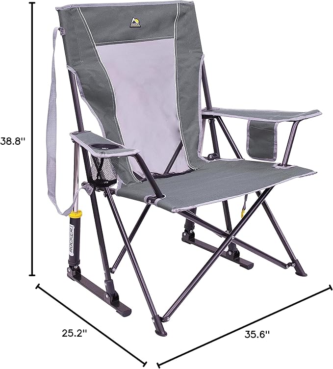 GCI Outdoor Comfort Pro Rocker Outdoor Rocking Chair - Image 3