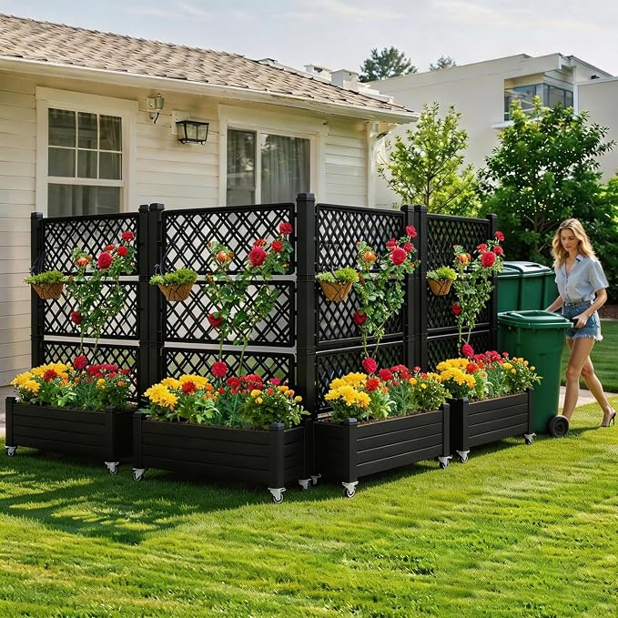 YITAHOME 3.6x1.5x5 FT Planter Box Trellis - Image 4