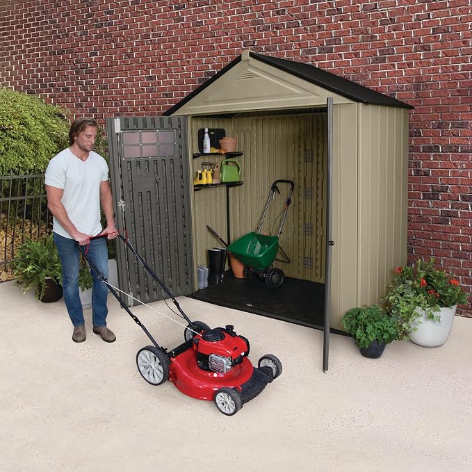 Rubbermaid Resin Outdoor Storage Shed - Image 9