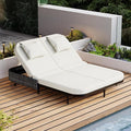 Merax Outdoor Daybed, Patio Rattan Daybed by Merax