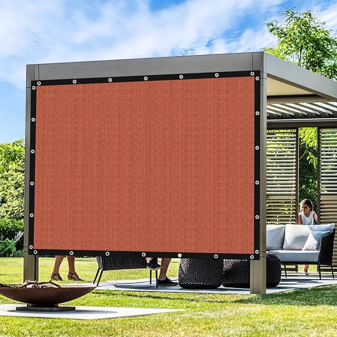 Artpuch 90% Sun Shade Cloth, 10 x 16 FT Pergola Shade Cover Canopy by Artpuch