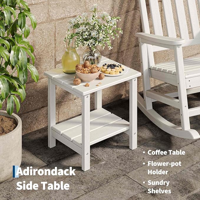HDPE Rocking Chair Outdoor Set of 2 - Image 4
