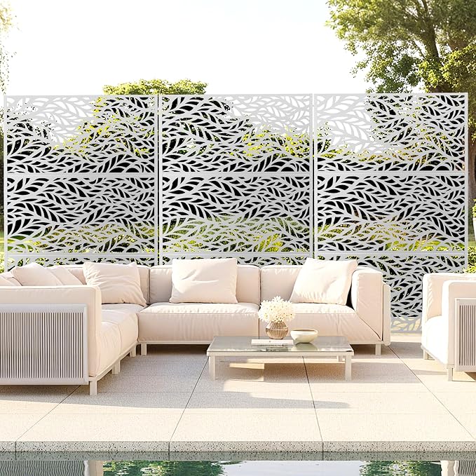 Outdoor Privacy Screen, Freestanding Privacy Fence Panels - Image 9