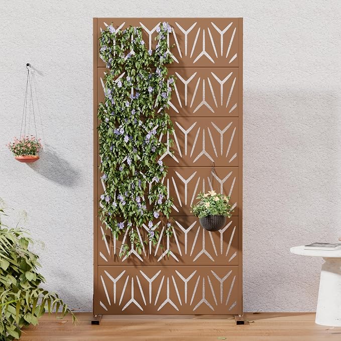 Casaphoria Metal Privacy Screen Outdoor by Casaphoria