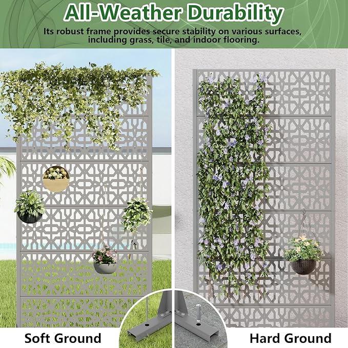 Casaphoria Metal Privacy Screen Outdoor - Image 6