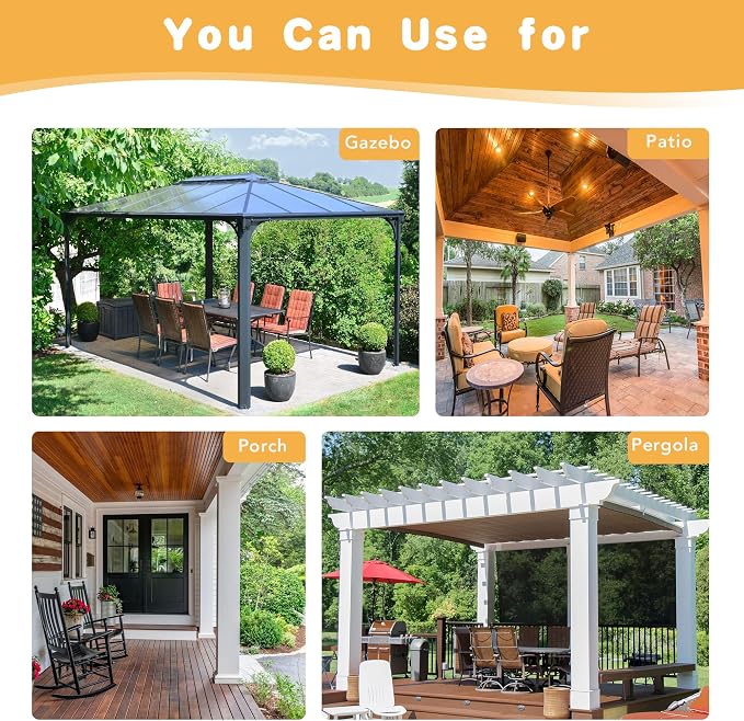 HolidayIdeas White Outdoor Curtains - Image 5